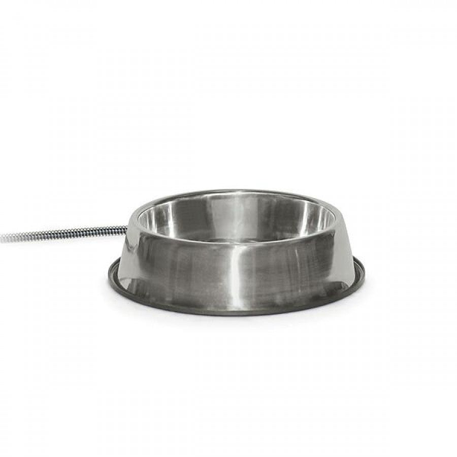 K&H - Thermal Bowl STAINLESS STEEL - 25Watt - 120oz