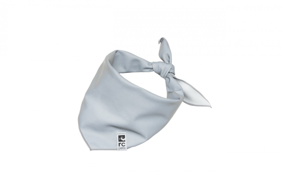 LocalID_64248 RC Pets - Halo Reflective Bandana - SILVER - S/M