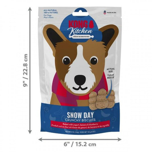 LocalID_67972 *LIMITED EDITION* KONG - Crunchy Biscuit Snow Day Dog Treats - 142GM (5oz)