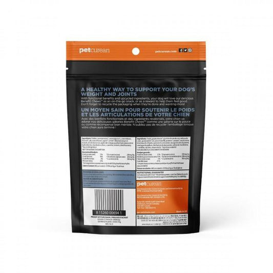 LocalID_65036 Petcurean - GO! Benefit Chews Weight Management + Joint Care CHICKEN Dog Treat - 170GM (6oz)