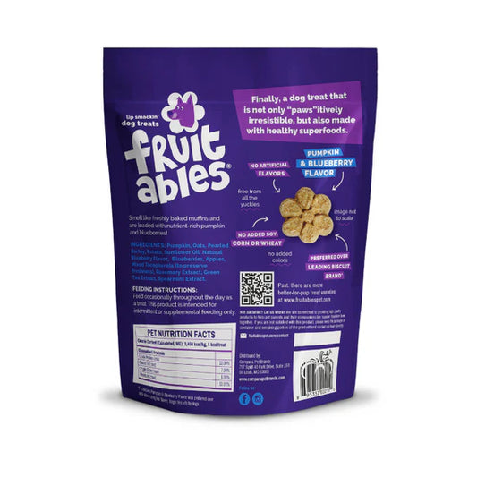 LocalID_71439 Fruitables - PUMPKIN & BLUEBERRY Crunchy Dog Treats - 340GM (12oz)