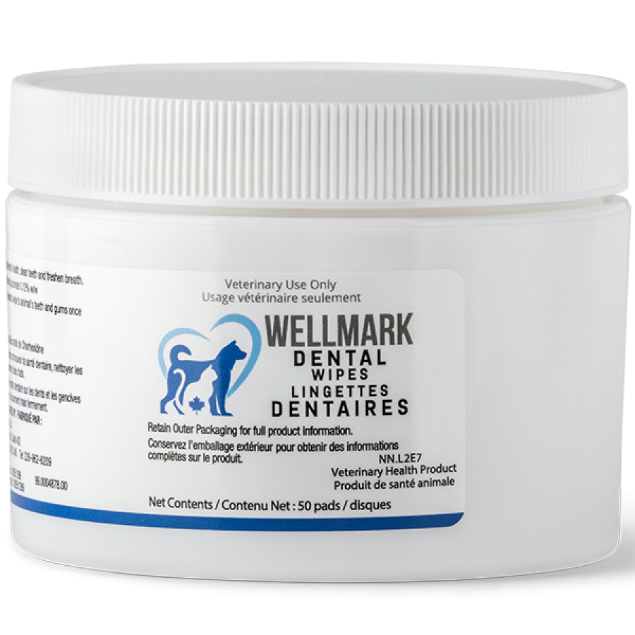 LocalID_70401 Wellmark - Dental Wipes for Cats and Dogs - 50CT
