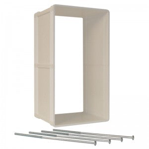 *DISC* Perfect Pet - All Weather Door Wall Kit - Small - 12-18.4cm