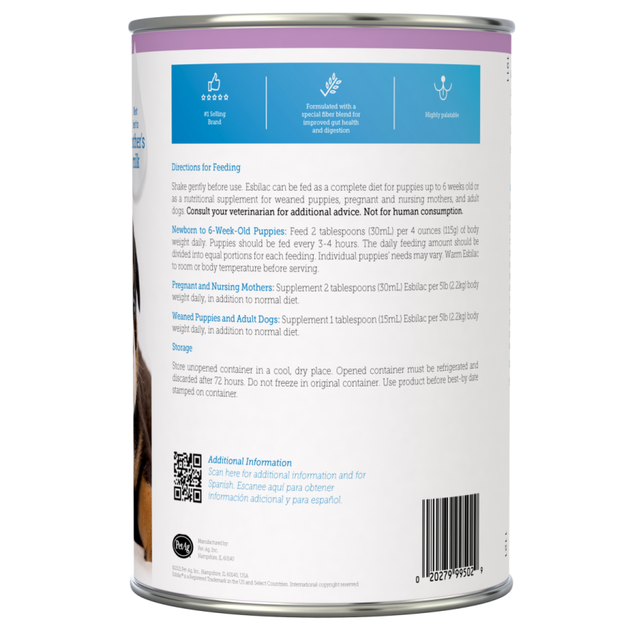 LocalID_71026 Pet-Ag - Esbilac Liquid Puppy Milk Replacer - 325ML (11oz)