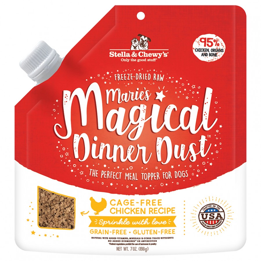 *S.O. - Up to 2 Week Wait* Stella & Chewy's - FD MM Dinner Dust - CHICKEN - 198GM (7oz)