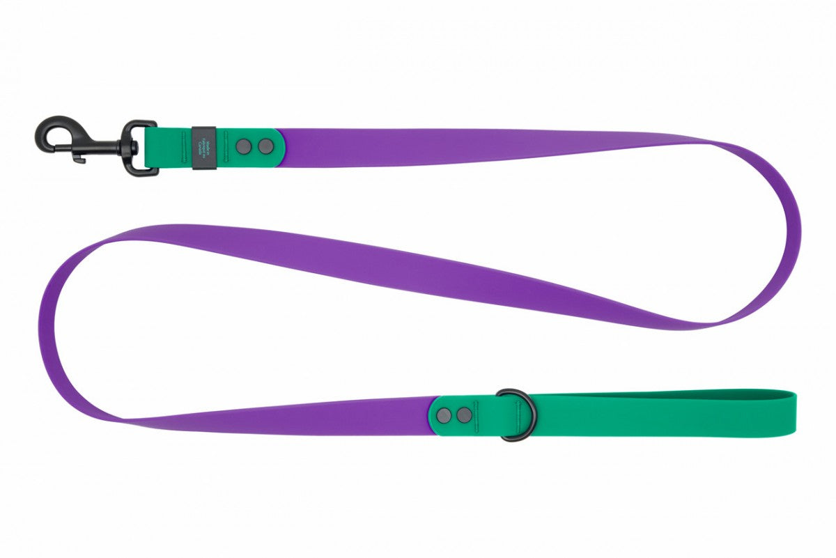 LocalID_70684 RC Pets - Waterproof Leash - PURPLE PARAKEET - 1in x 5ft