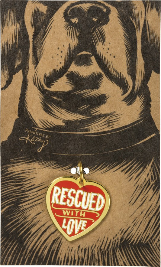 LocalID_70496 Primitives by Kathy - Rescued Love Collar Charm - 2.5CM (1in)-2