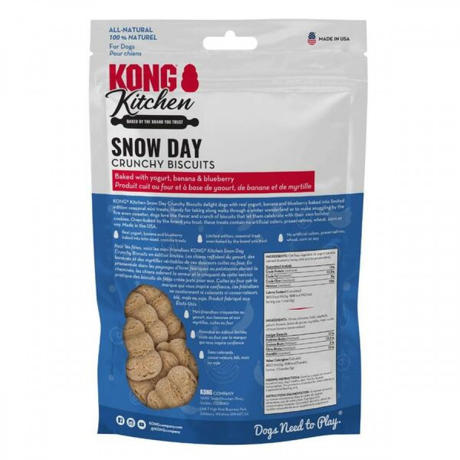 LocalID_67973 *LIMITED EDITION* KONG - Crunchy Biscuit Snow Day Dog Treats - 142GM (5oz)