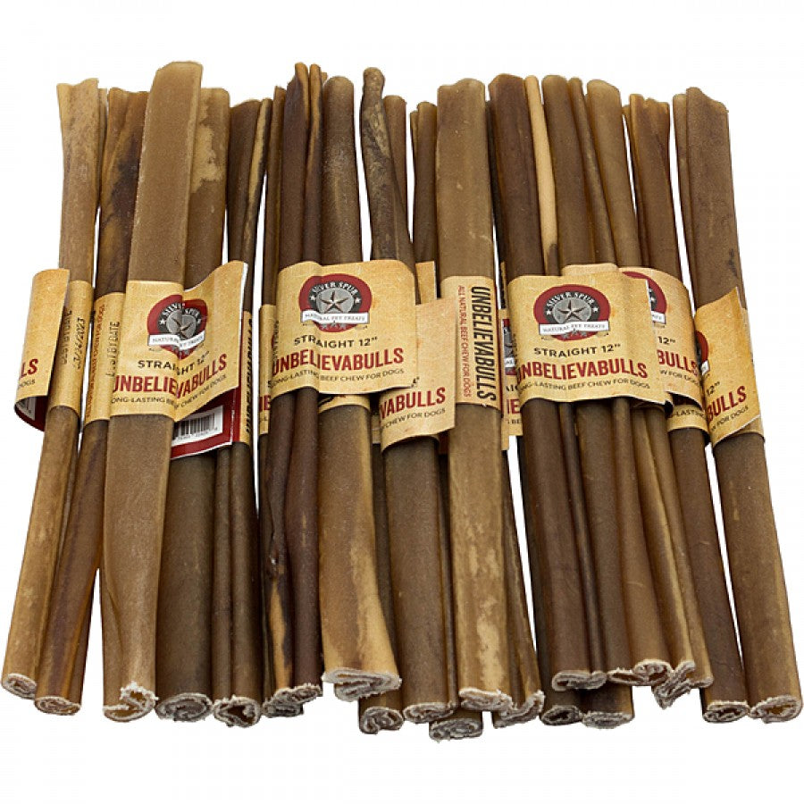 LocalID_69017 Silver Spur - UNBELIEVABULLS Straight Dog Chew - 30CM (12in)