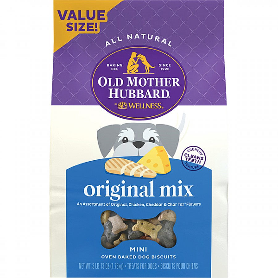 Old Mother Hubbard - Classic Oven Baked ASSORTED Dog Treat - MINI - 1.73KG (3lb)