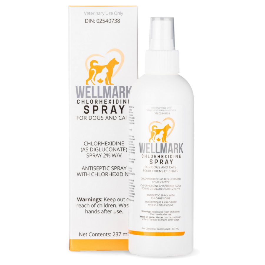 LocalID_69574 Wellmark - Chlorhexidine Spray for Dog and Cat - 237ML