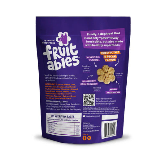 LocalID_71535 Fruitables - SWEET POTATO and PECAN Crunchy Dog Treats - 198GM (7oz)