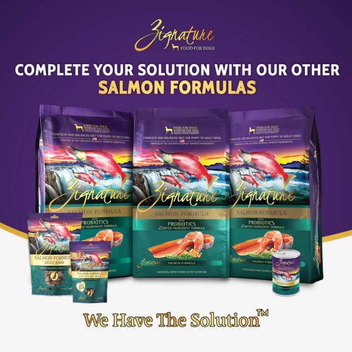 Zignature - SALMON Soft Dog Treats - 113GM (4oz)