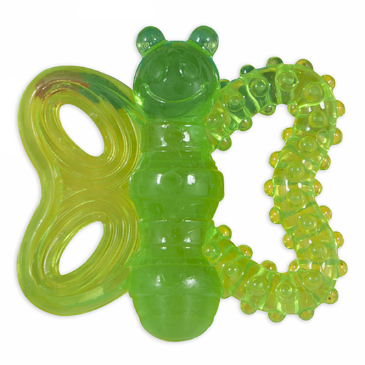 LocalID_69721 JW Pets - Butterfly Chew-Ee Teether Dog Toy - 9CM (3.54in)