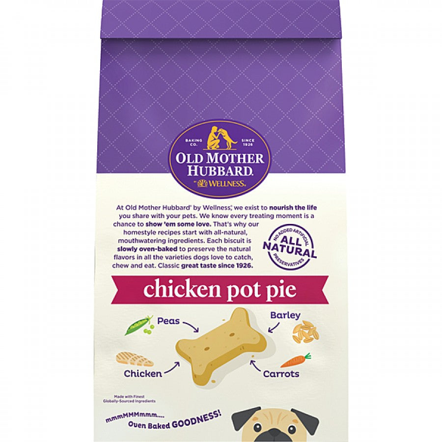 Old Mother Hubbard - Classic Oven Baked CHICKEN POT PIE Dog Treat - MINI - 567GM (20oz)