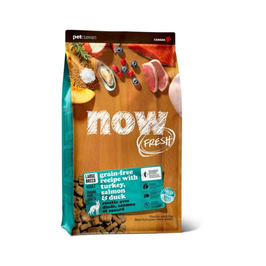 Petcurean - NOW TURKEY SALMON DUCK LARGE BREED ADULT Dry Dog Food