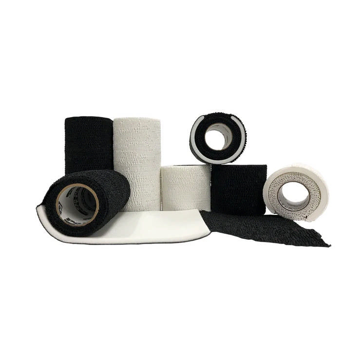 Andover - PowerFlex No-Chew Absorbent Foam Bandage Wrap - BLACK - 4in x 5yards