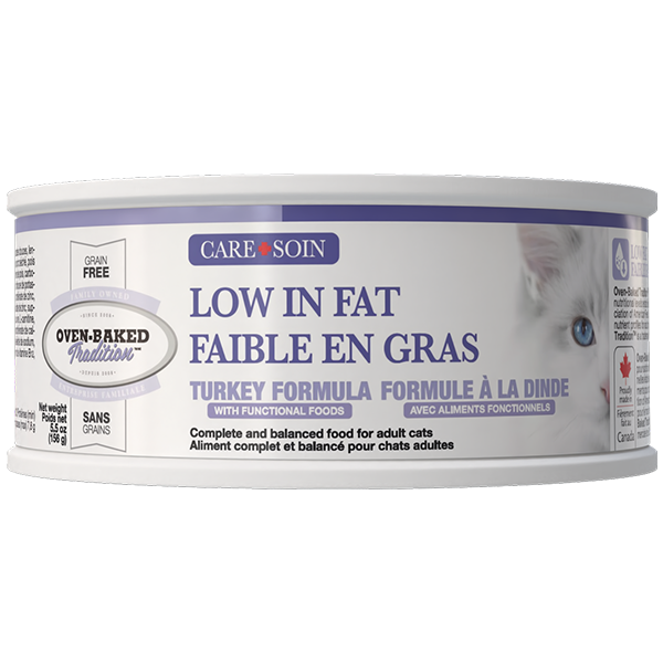 Bio Biscuit - Oven-Baked Tradition Low Fat Care TURKEY Pate Wet Cat Food - 156GM (5.5oz)