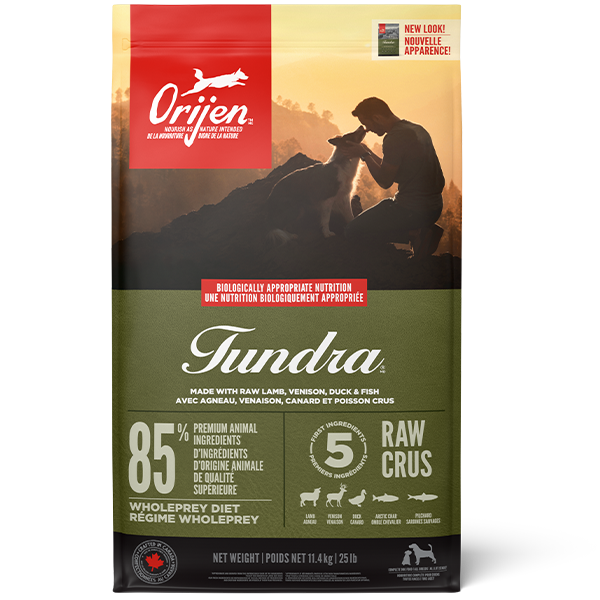 Champion Foods - Orijen TUNDRA Dry Dog Food - 11.4KG (25lb)