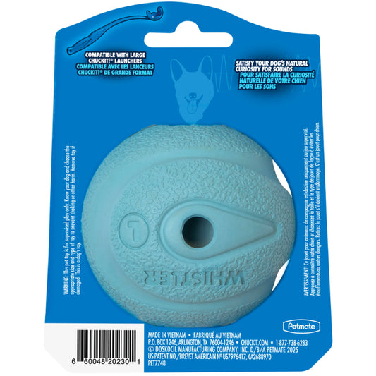 Chuckit! - The Whistle Ball Dog Toy - LARGE - 7.6CM (3in)