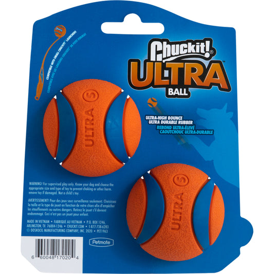Chuckit! - Ultra Ball Float Dog Toy - SMALL - 5CM (2in) - 2PK