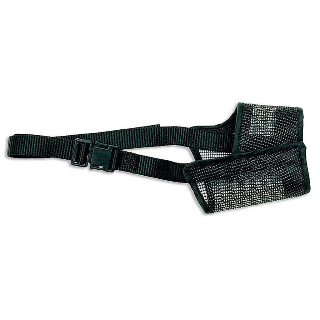 Coastal - Best Fit Adjustable Mesh Dog Muzzle - Black - Size 3