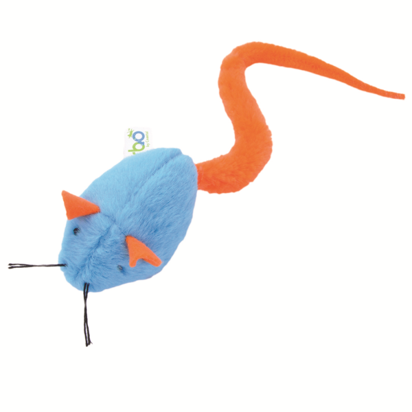 *S.O. - Up to 2 Week Wait* Coastal - Turbo Tail Rattle Mouse Cat Toy - 8.5CM (3in)