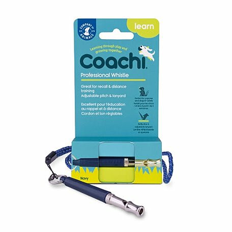*S.O. - Up to 2 Week Wait* Company Of Animals - Coachi - Learn Professional Whistle - NAVY