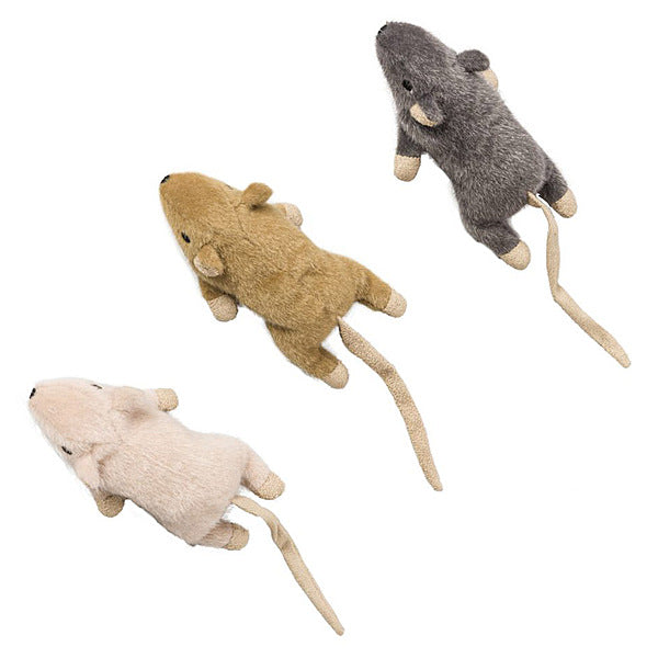 *PREORDER* Ethical Pet - Flat Catnip Mouse Frankie Cat Toy - 14CM (5.5in)