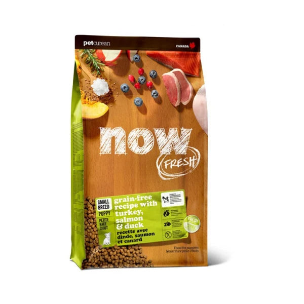 Petcurean - NOW TURKEY SALMON DUCK SMALL BREED Dry Puppy Food