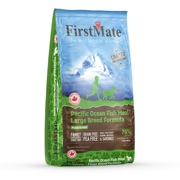 FirstMate - GF LID PACIFIC OCEAN FISH Large Breed Dry Dog Food - 11.4KG (25lb)