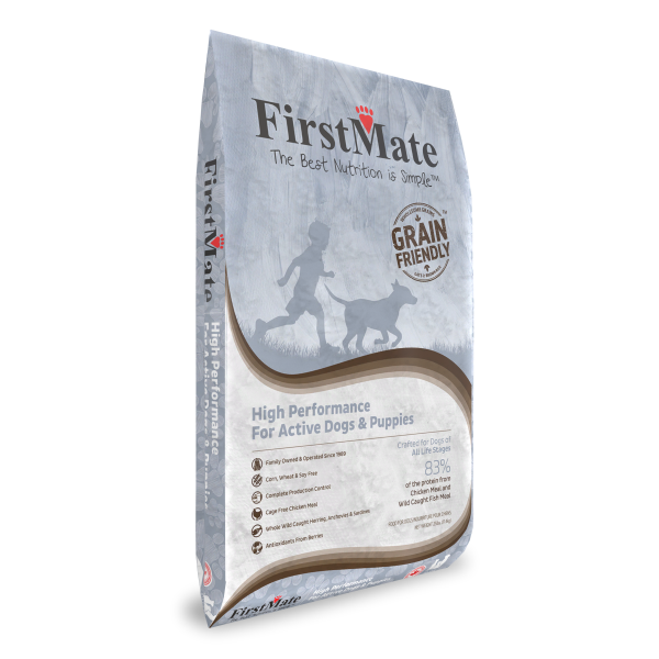 FirstMate - Grain Friendly High Performance Dry Dog Food - 11.4KG (25lb)