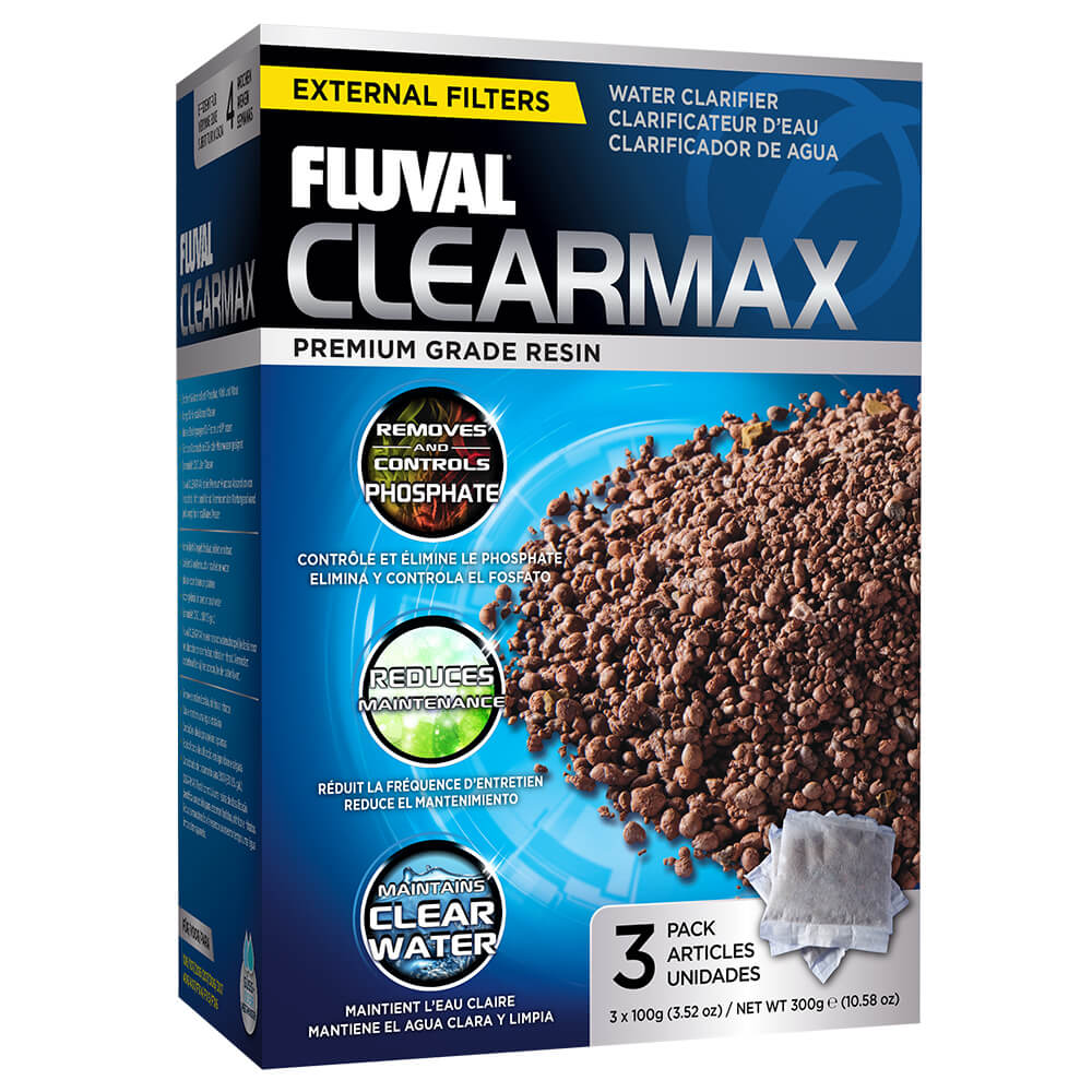 *S.O. - Call for Estimated Arrival* Fluval - ClearMax - 3 x 100GM (3.52oz)