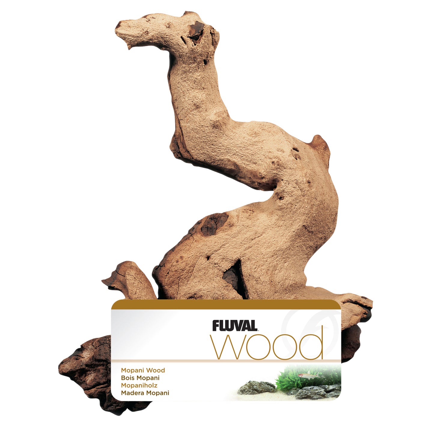 *PREORDER* Fluval - Mopani Driftwood - SMALL - 10x25CM (4x9.8in)