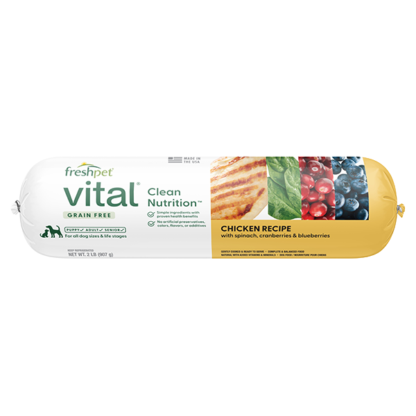 *S.O. - Up to 2 Week Wait* Fresh Pet - Vital Dog GF CHICKEN Dog Food - 2lb