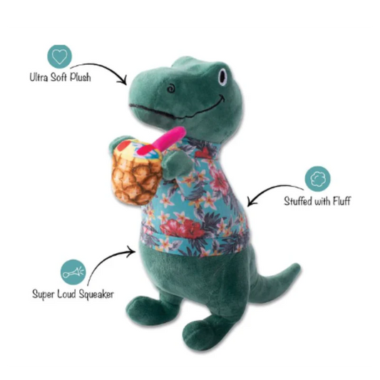 *S.O. - Up to 2 Week Wait* Fringe Studio - It's 5 O'Clock Somewhere Plush Dog Toy - 29CM (11.5in)