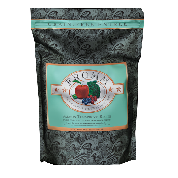 *S.O. - Up to 2 Week Wait* Fromm - Four-Star GF SALMON TUNACHOVY Dry Cat Food - 1.8KG (4lb)