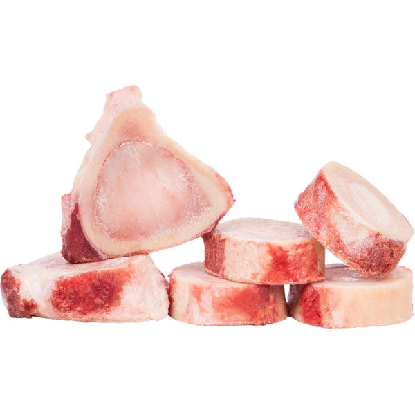Healthy Paws - Frozen Recreational BEEF Marrow Bones - SMALL - 4PK