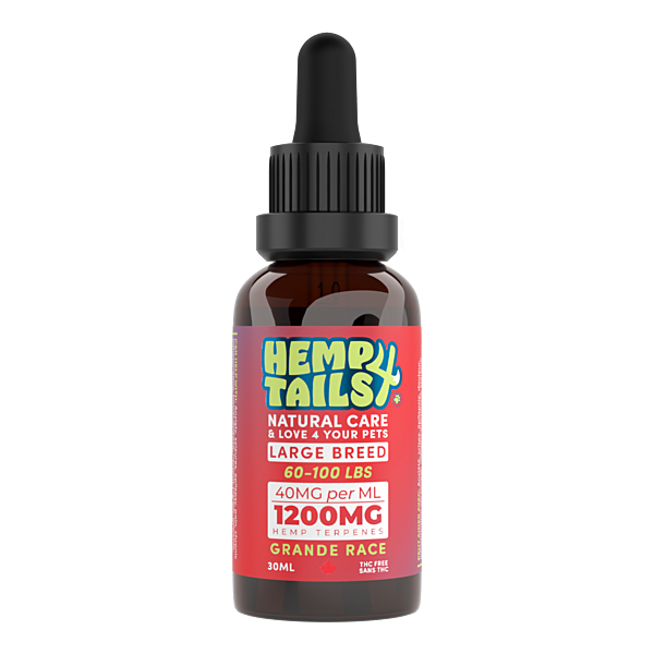 Hemp 4 Tails - Hemp Seed Oil Large Breed - 1200MG/30ML