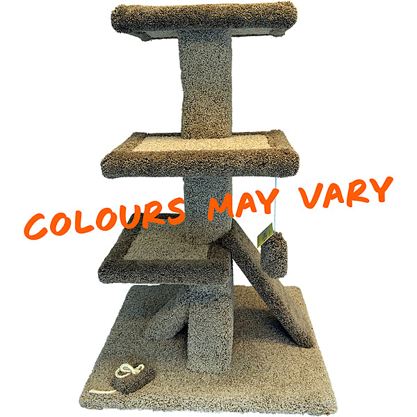 *PREORDER* Herta - Spiral Tree 3-Level Cat Scratcher - 91.5CM (3ft) High