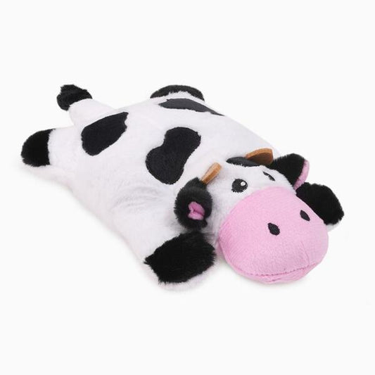 Hugsmart - Fuzzy Friendz Cow Dog Toy