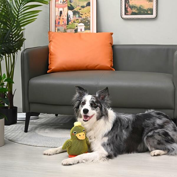 Hugsmart - Fuzzy Friendz Farm Friendz Tuffy Duck Dog Toy