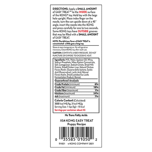 KONG, Easy Treat PUPPY Dog Treat, 226GM (8oz)