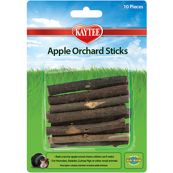 Kaytee, Apple Orchard Sticks for Rabbits, 10PK