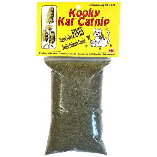Kooky Kat - Fines Catnip Polybag - 28GM - 56GM