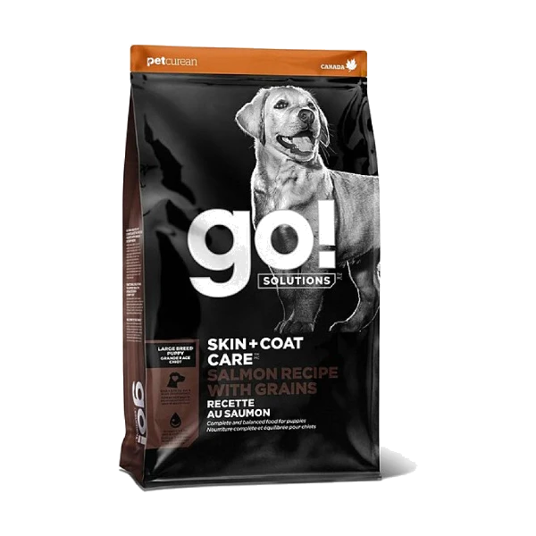 Petcurean - GO! Skin and Coat SALMON LARGE BREED PUPPY Dry Dog Food - 11.34KG (25lb)