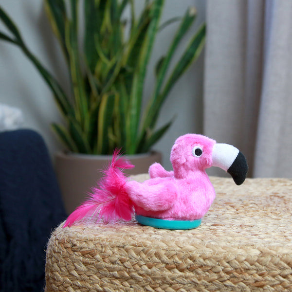 Mad Cat - Sassy Scoocher Flamingo Cat Toy