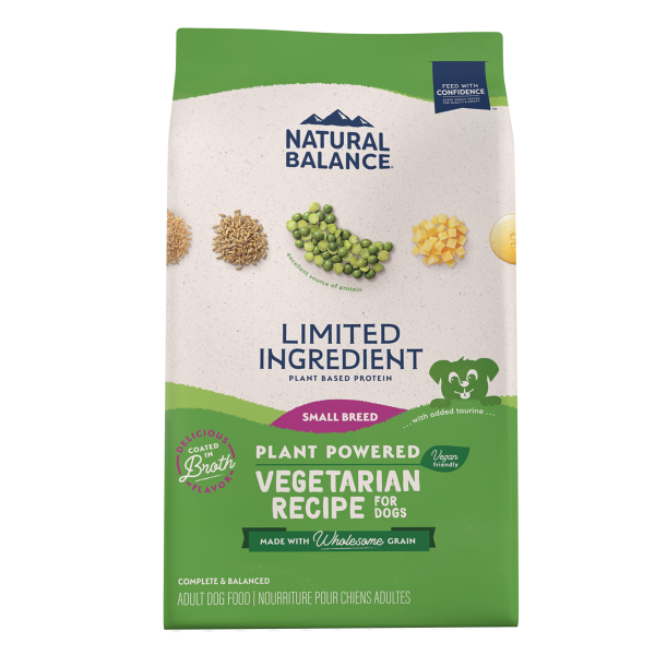 *DNR* Natural Balance - VEGETARIAN Small Breed Dry Dog Food - 12lb