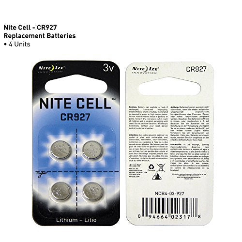 *DISC* Nite Ize - CR927 Lithium Battery 3V - 4PK - (SOLD SEPARATELY)