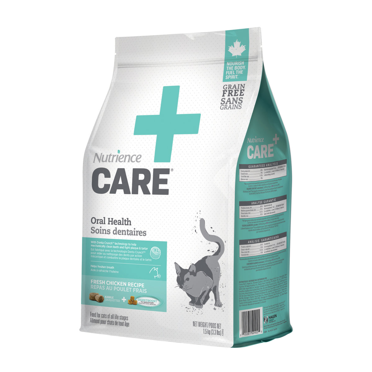 Nutrience - Care ORAL Health for Cats - 1.5KG (3.3lbs)